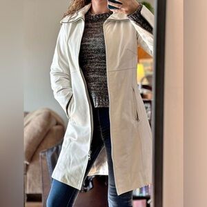 Long Danier Leather Jacket